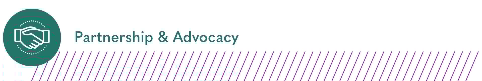 Partnership & Advocacy